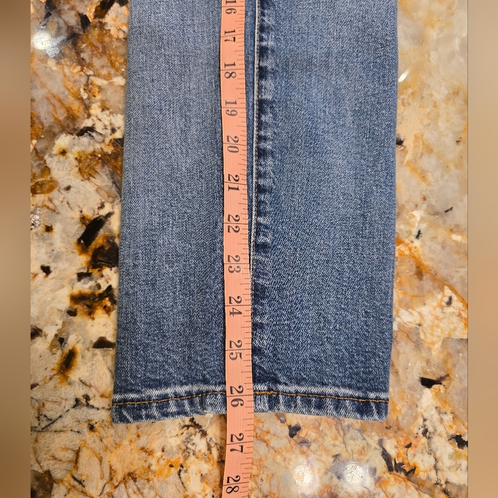 Madewell Cruiser Straight Crop Jeans  Pieced Edition Size 26 - Picture 8 of 11